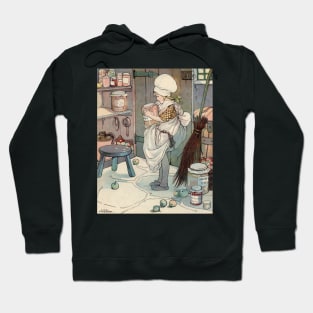 Helping in the Kitchen by Anne Anderson Hoodie